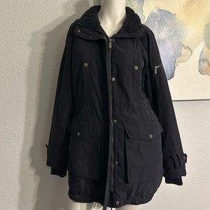 DKNY Black Winter Coat